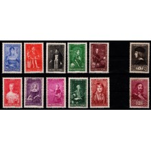 Lot med blandet velgørenhedsmærker.